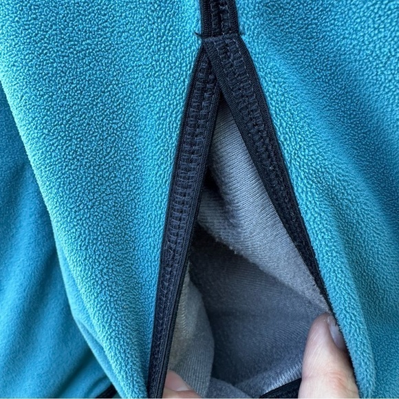 The North Face Teal Hooded Zip Fleece Jacket TKA 100 Sz XL - Picture 2 of 13